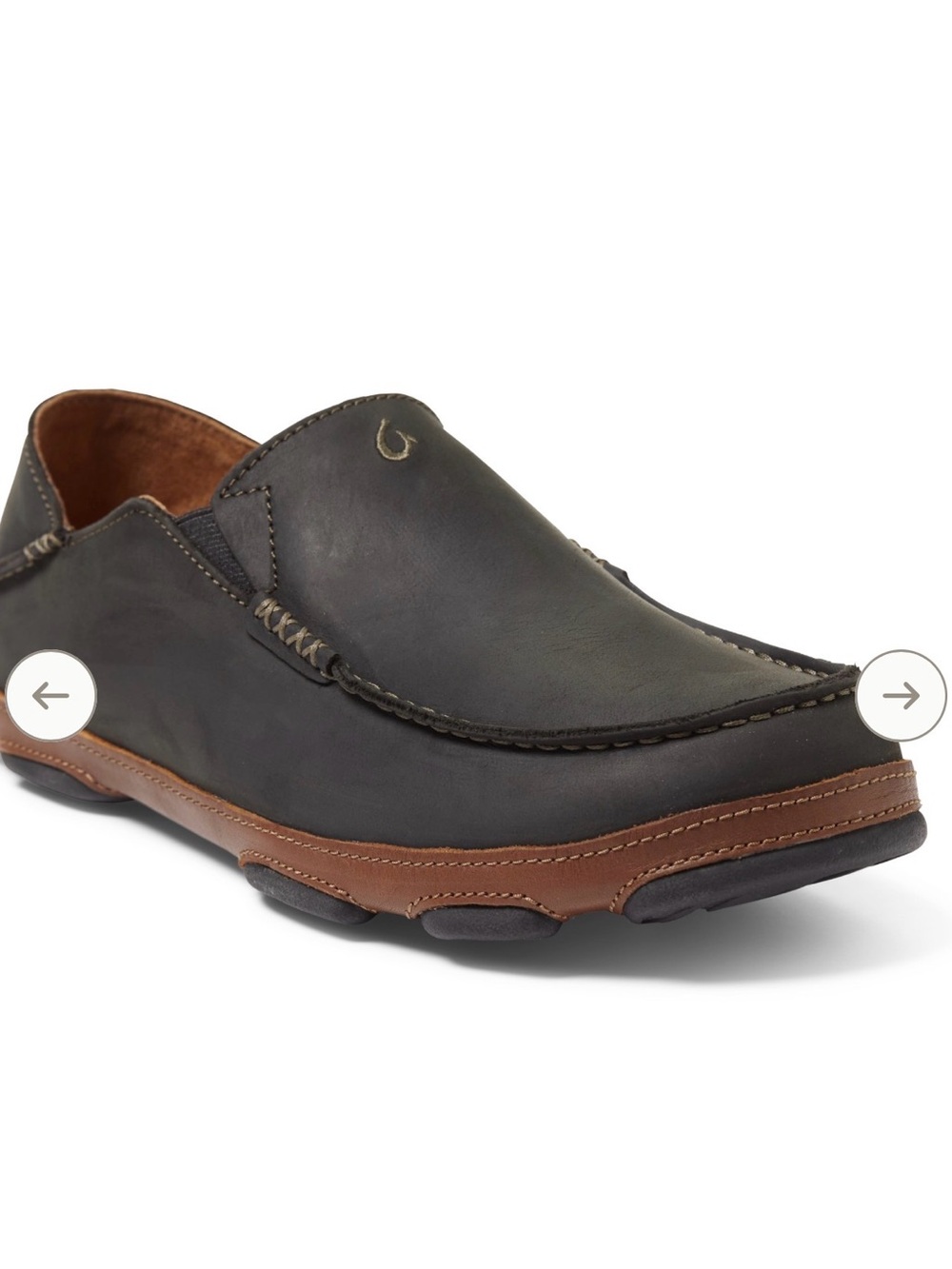 Olukai Moloa Shoes - Men's Black Toffee
